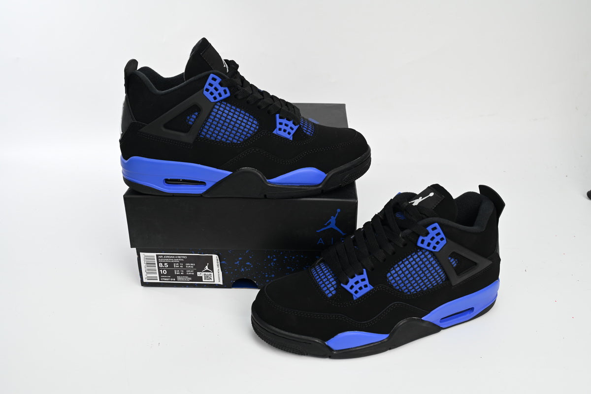 Air Jordan 4 Retro Black Blue