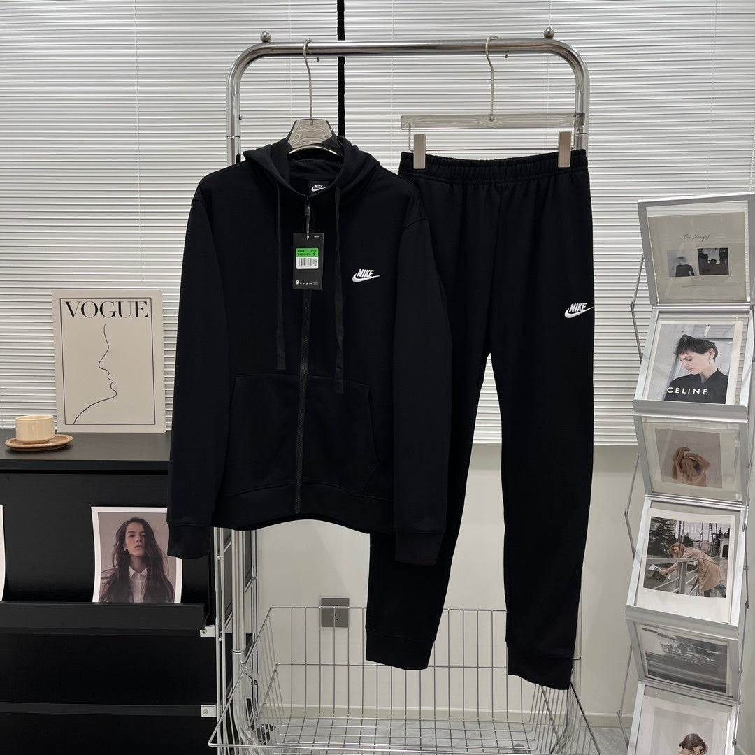 Chándal Nike Club Fleece Negro