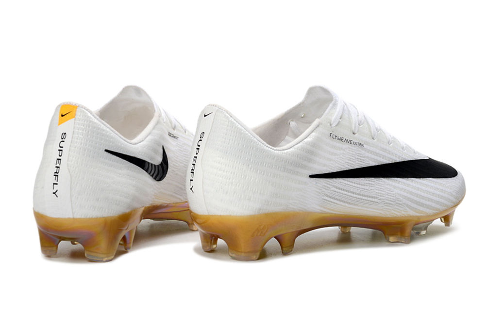 Nike Air Zoom Mercurial Vapor 17 Elite XXVIFG White/Black | Botas de Fútbol Profesionales