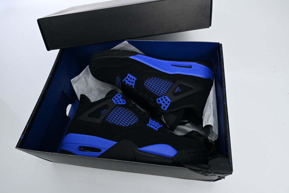 Air Jordan 4 Retro Black Blue