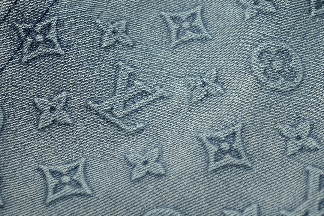 Conjunto vaquero Louis Vuitton para hombre – Camisa y bermuda denim