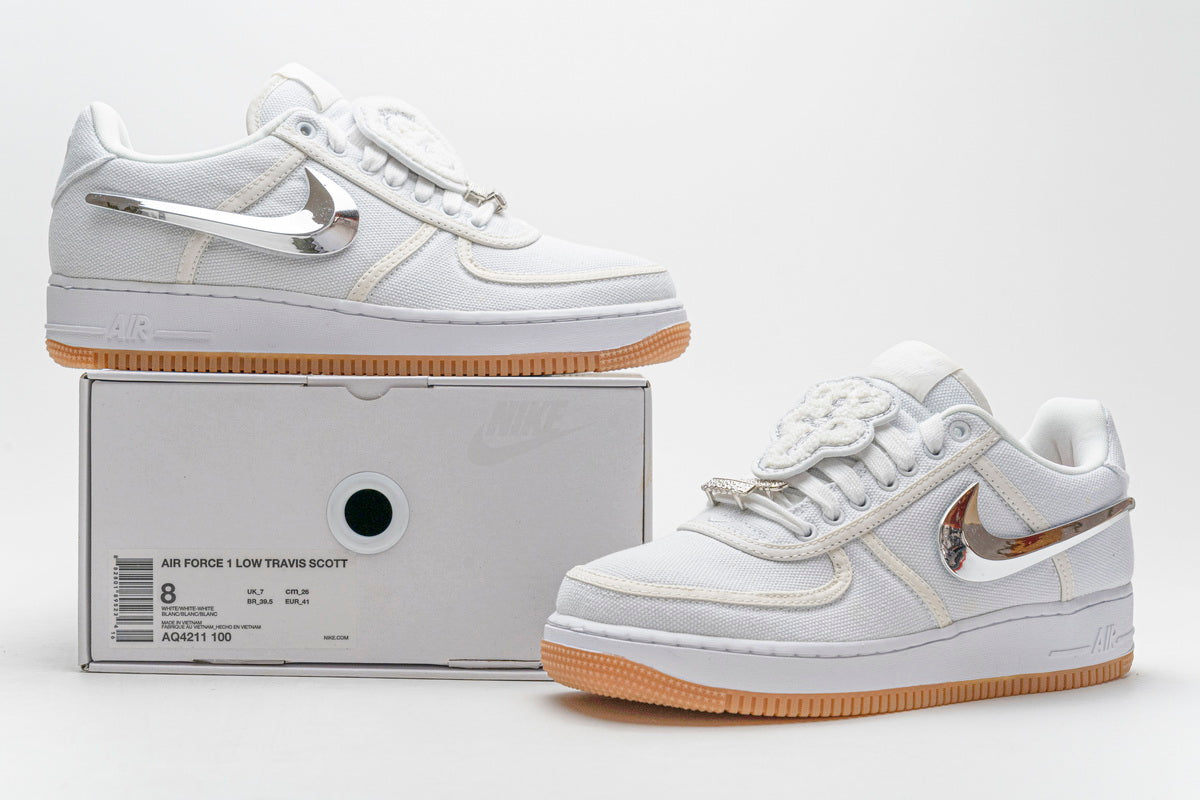 Travis Scott x Nike Air Force 1“White”