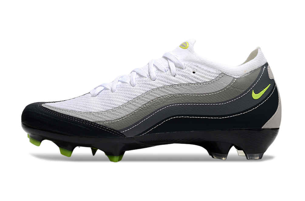 Nike Mercurial Superfly 10 Elite × Air Max 95 Neon Low/High – Blanco/Gris