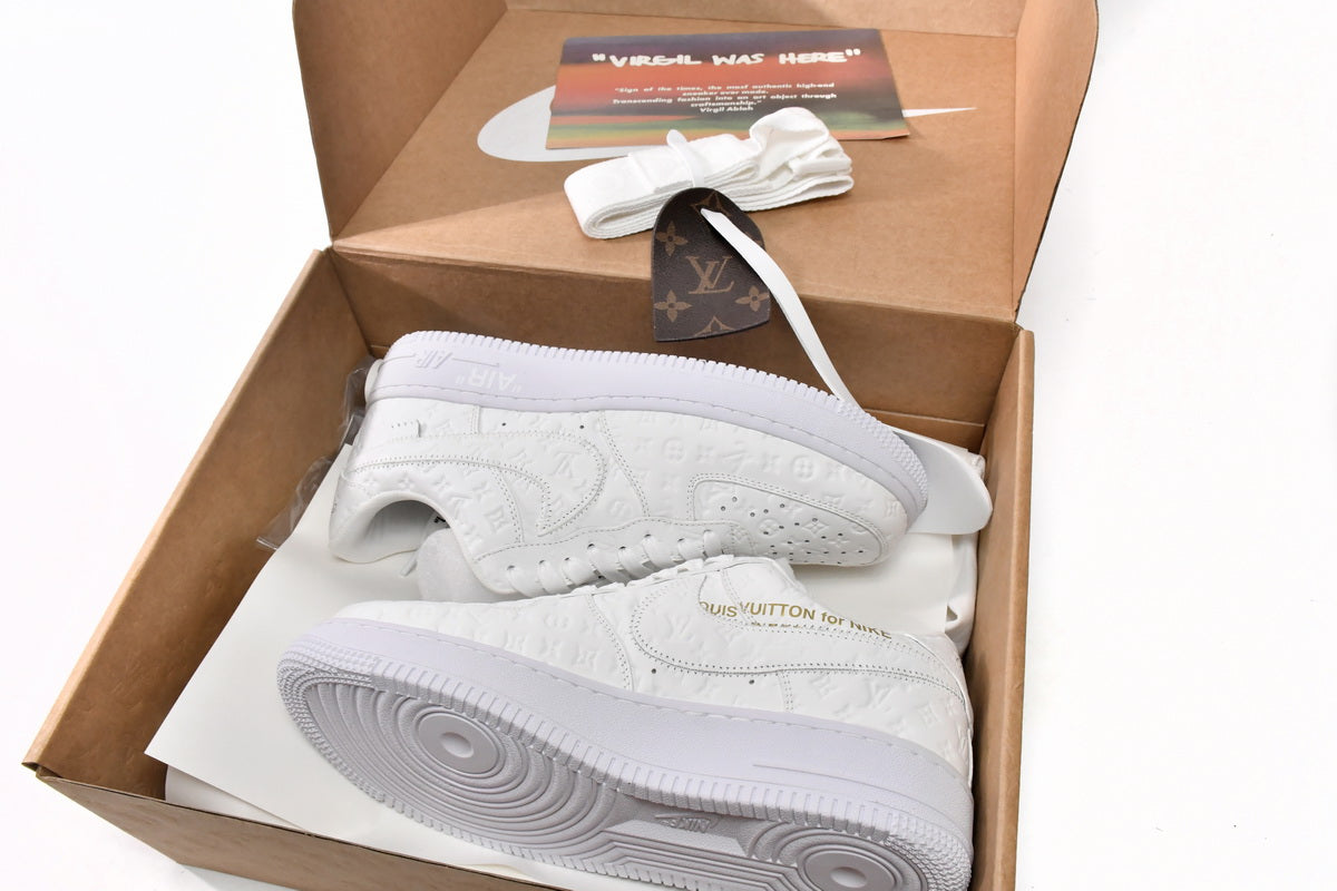Louis Vuitton x Nike Air Force 1 white