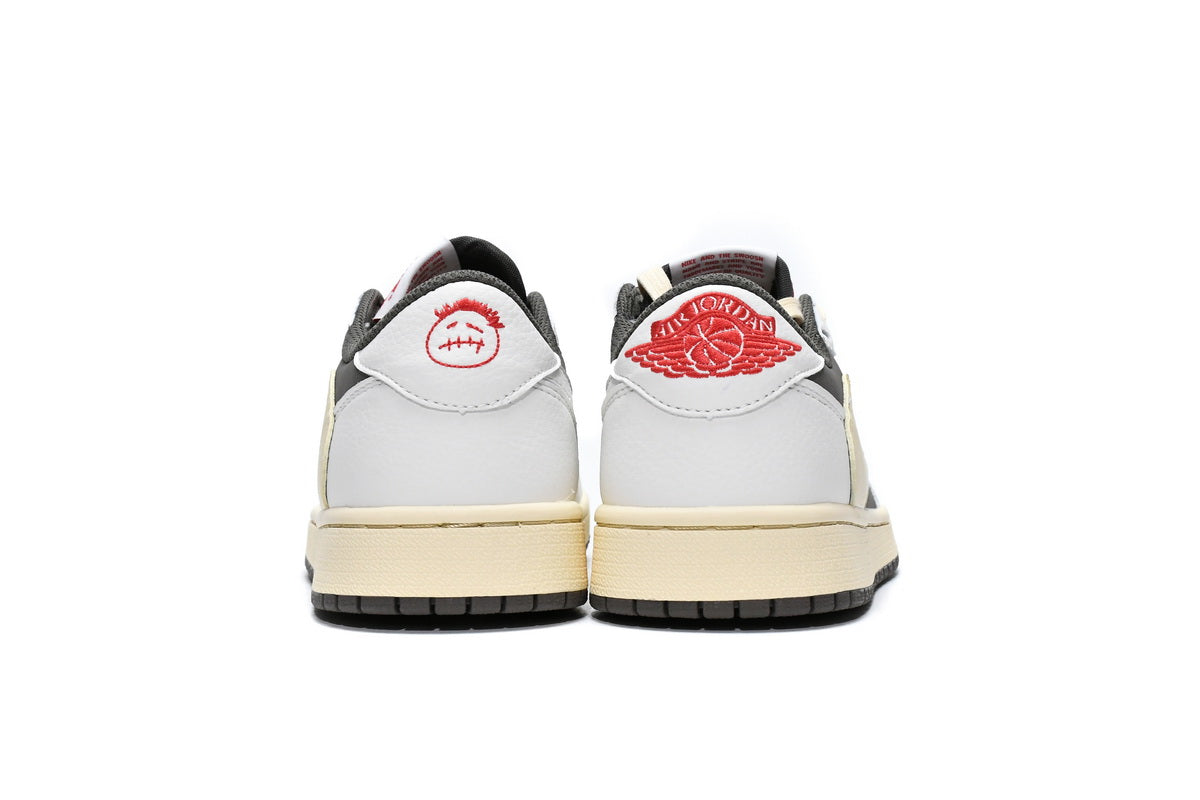 Travis Scott x Air Jordan 1 Low White BrownBarb