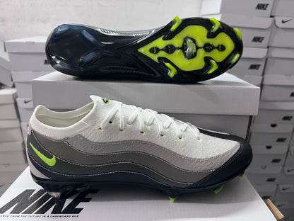 Nike Mercurial Superfly 10 Elite × Air Max 95 Neon Low/High – Blanco/Gris