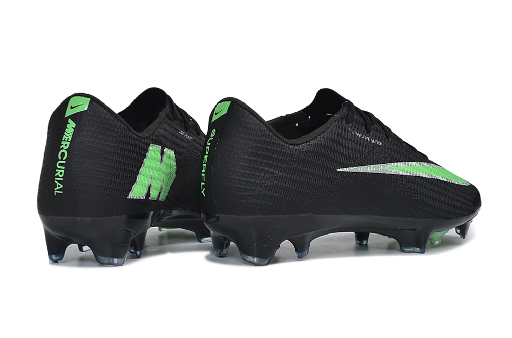 Nike Air Zoom Mercurial Vapor 17 Elite XXVI FG Black/Green Strike | Botas de Fútbol Profesionales