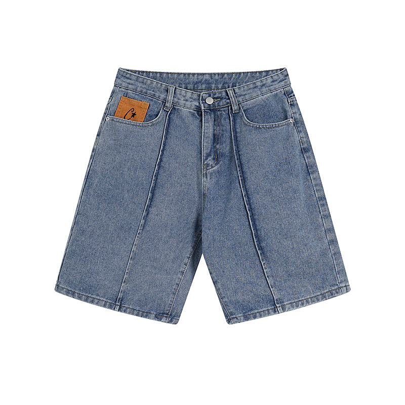 Bermudas Vaqueras Buckers Star Dual – Azul y Negro