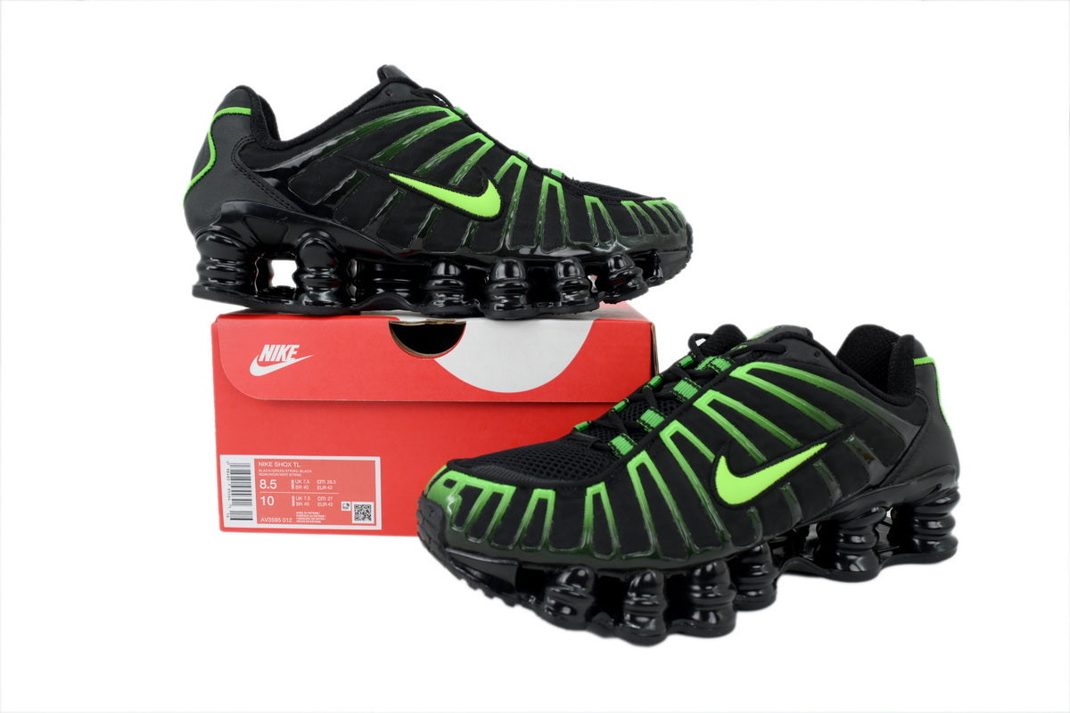 Nike Shox TL Black Neon | Zapatillas Lifestyle Premium