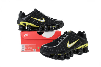 Nike Shox TL Black Dynamic Yellow | Zapatillas Lifestyle Premium