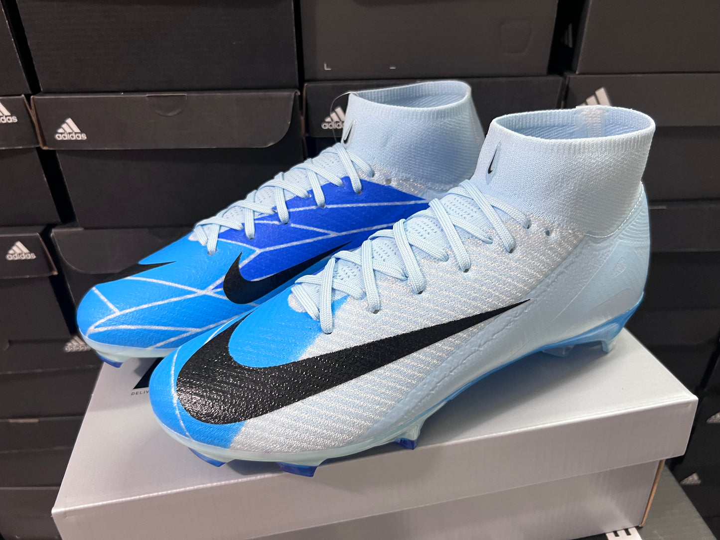 Nike Air Zoom Mercurial Vapor 16 & Superfly 10 Elite FG Hgh/Low – Azul Blast Edition
