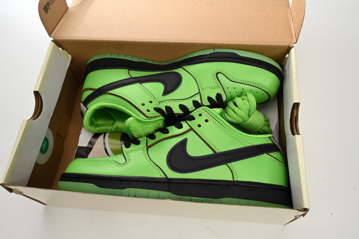The Powerpuff Girls x Nike SB Dunk Low “Buttercup”