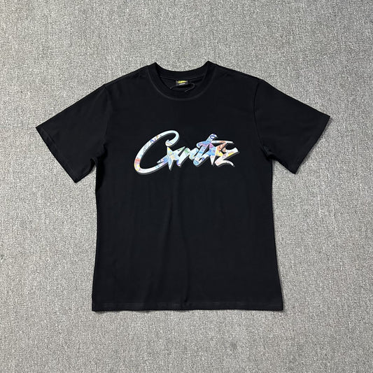 Camiseta Corteiz Logo Euro – Streetwear Exclusivo en Negro o Blanco