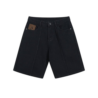 Bermudas Vaqueras Buckers Star Dual – Azul y Negro