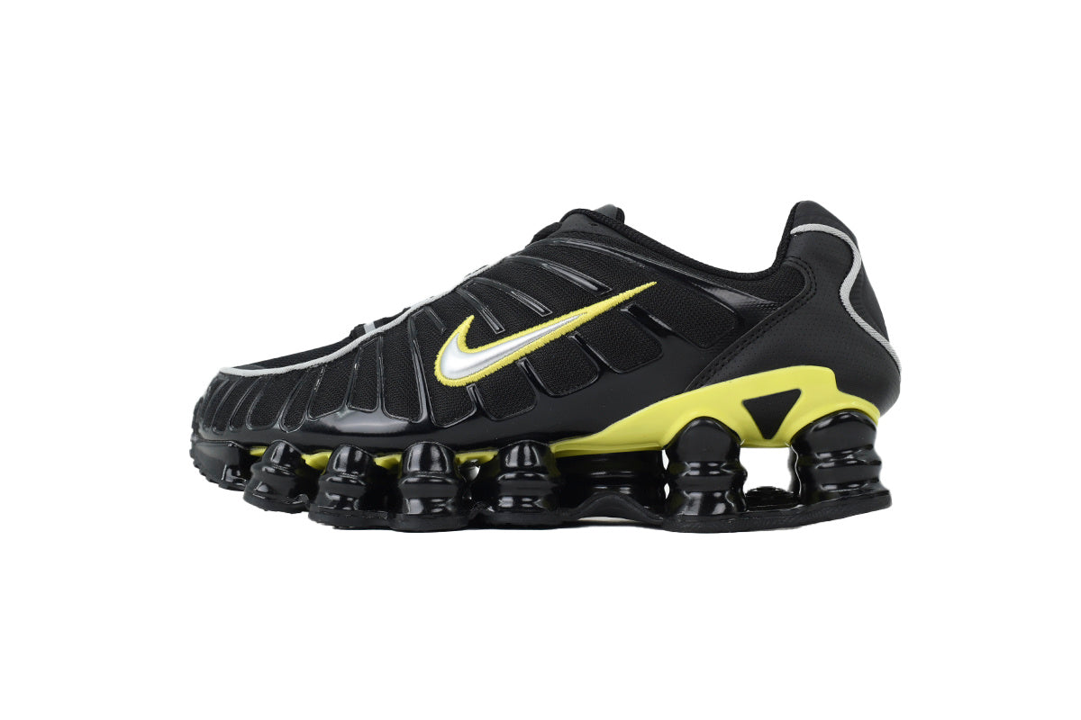 Nike Shox TL Black Dynamic Yellow | Zapatillas Lifestyle Premium