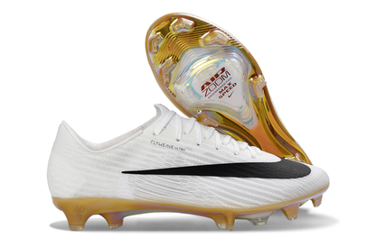 Nike Air Zoom Mercurial Vapor 17 Elite XXVIFG White/Black | Botas de Fútbol Profesionales