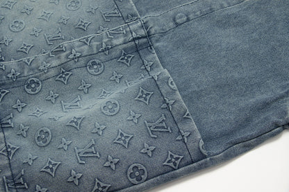 Conjunto vaquero Louis Vuitton para hombre – Camisa y bermuda denim