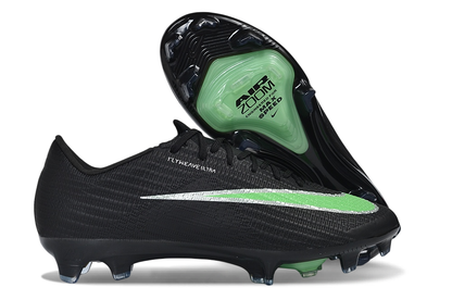 Nike Air Zoom Mercurial Vapor 17 Elite XXVI FG Black/Green Strike | Botas de Fútbol Profesionales