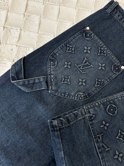 Pantalón Vaquero Louis Vuitton Denim Corto