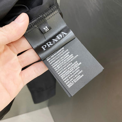 Conjunto Prada Técnico Cargo Negro – Camisa Oversize + Pantalón Cargo