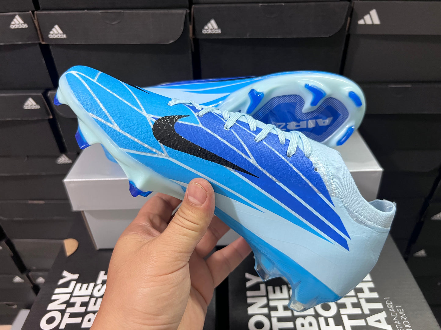 Nike Air Zoom Mercurial Vapor 16 & Superfly 10 Elite FG Hgh/Low – Azul Blast Edition
