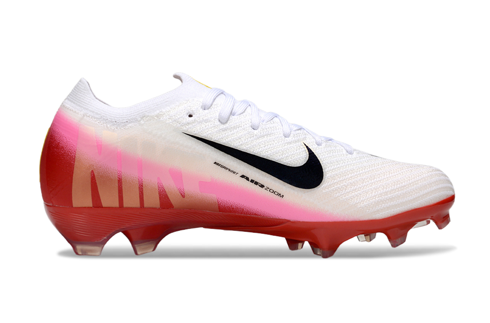 nike mercurial vapor 15 blanco rosa fg

botas mercurial vapor elite velocidad

detalle tacos fg mercurial zoom air

nike mercurial vapor blanco suela roja

botas rápidas para extremo o delantero