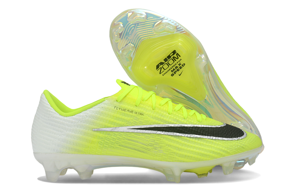 Botas de Fútbol Nike Mercurial Vapor 16 Elite FG Volt/Blanco | Velocidad Profesional